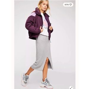 Free People Skyline Mini Skirt